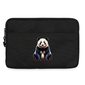 Panda - Laptop bag 13" - black - Front