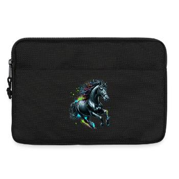 Cheval - Sacoche pour ordinateur portable 13 pouces - noir - Devant