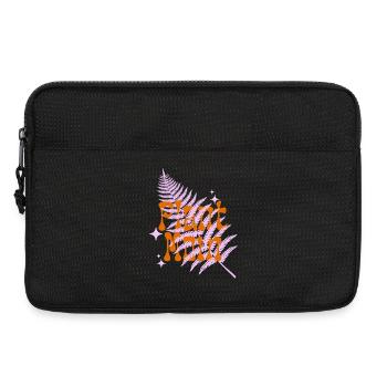 Plant Mama Stylish Print Motif - Laptop bag 13" - black - Front