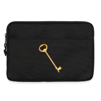 Antique Or Tonalité Minimaliste - Sacoche pour ordinateur portable 13 pouces - noir - Devant