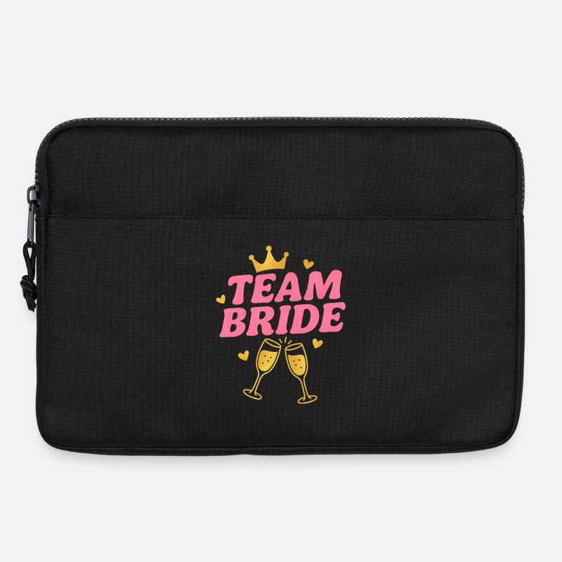 Team Bride - Laptop bag 13" - black