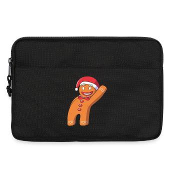 Gingerbread Man Christmas Gingerbread Lebkuchen - Laptop bag 13" - black - Front
