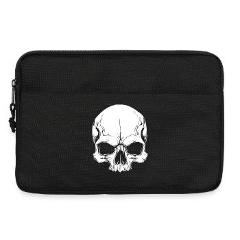 Cool skull design - Laptop bag 13" - black - Front