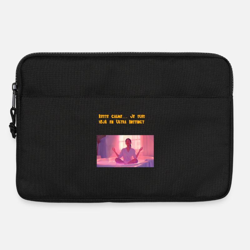 Bleiben Sie ruhig..... Ich bin bereits in Ultra Instinct - Laptoptasche 13" - Schwarz