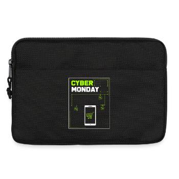 Virée shopping du Cyber Monday - Sacoche pour ordinateur portable 13 pouces - noir - Devant