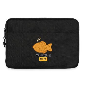 Bungeoppang 붕어빵 – Korean Street Food Design - Laptop bag 13" - black - Front