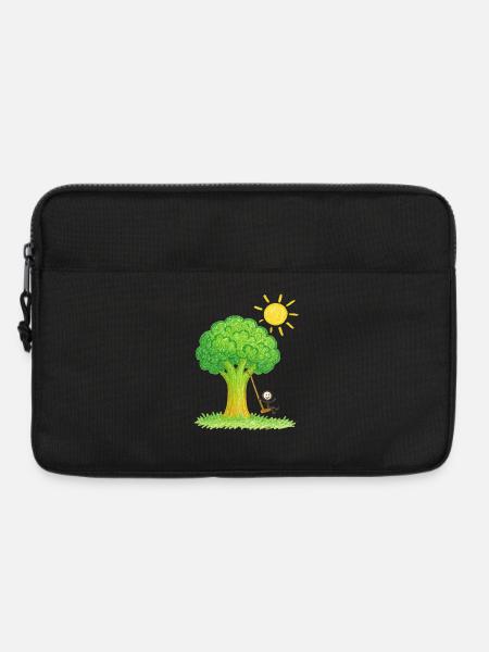 Brokkolibaum Swingin' Tage - Laptoptasche 13" - Schwarz