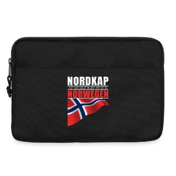 North cape - Laptop bag 13" - black - Front