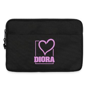 Bachelorette Diora - Laptop bag 13" - black - Front