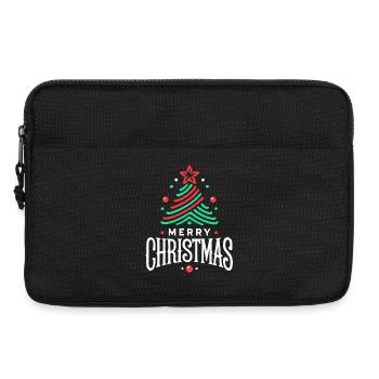Joyeux Noël 1 - Sacoche pour ordinateur portable 13 pouces - noir - Devant