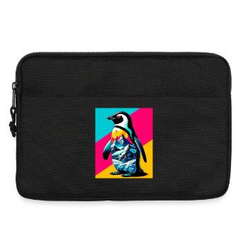 pingouin - Sacoche pour ordinateur portable 13 pouces - noir - Devant