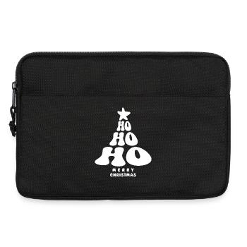 Merry Christmas - Ho ho ho - Christmas Tree - Laptop bag 13" - black - Front