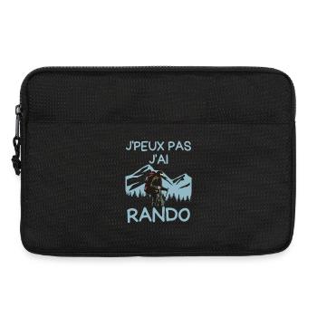 Jpeux Pas J'ai Rando - Sacoche pour ordinateur portable 13 pouces - noir - Devant