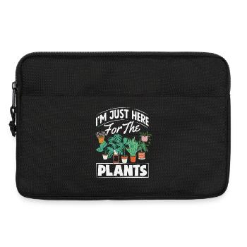 Cadeaux pour les jardins et les amoureux des plantes - Sacoche pour ordinateur portable 13 pouces - noir - Devant