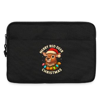Deer Christmas Hunter Gift Deer - Laptop bag 13" - black - Front