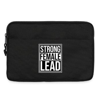 Strong Female Lead Feminismus Empowerment Frauen - Laptoptasche 13" - Schwarz - Vorne