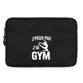 Gymnastik Geschenk Ich kann nicht Ich habe Gym - Laptoptasche 13" - Schwarz - Vorne