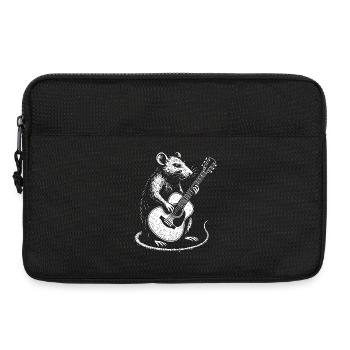 Rat Guitar Jam - Laptoptasche 13" - Schwarz - Vorne