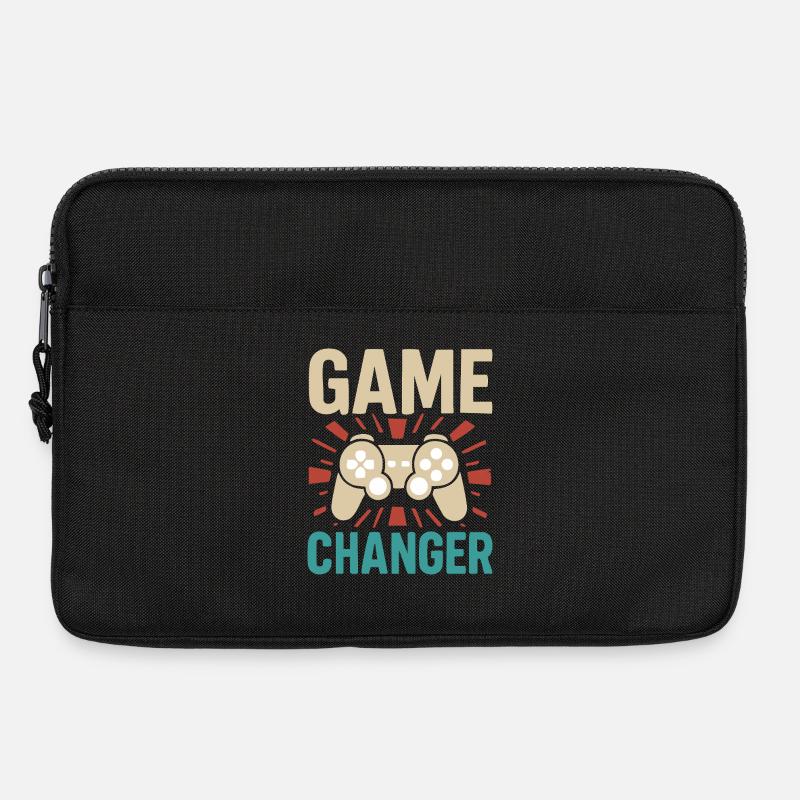 Retro Vintage Gaming - Laptoptasche 13" - Schwarz