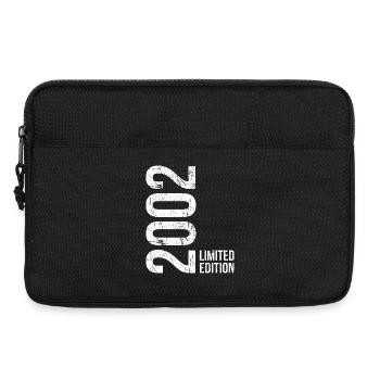 Geburtsjahr 2002 – 24 Jahre stolz - Laptoptasche 13" - Schwarz - Vorne