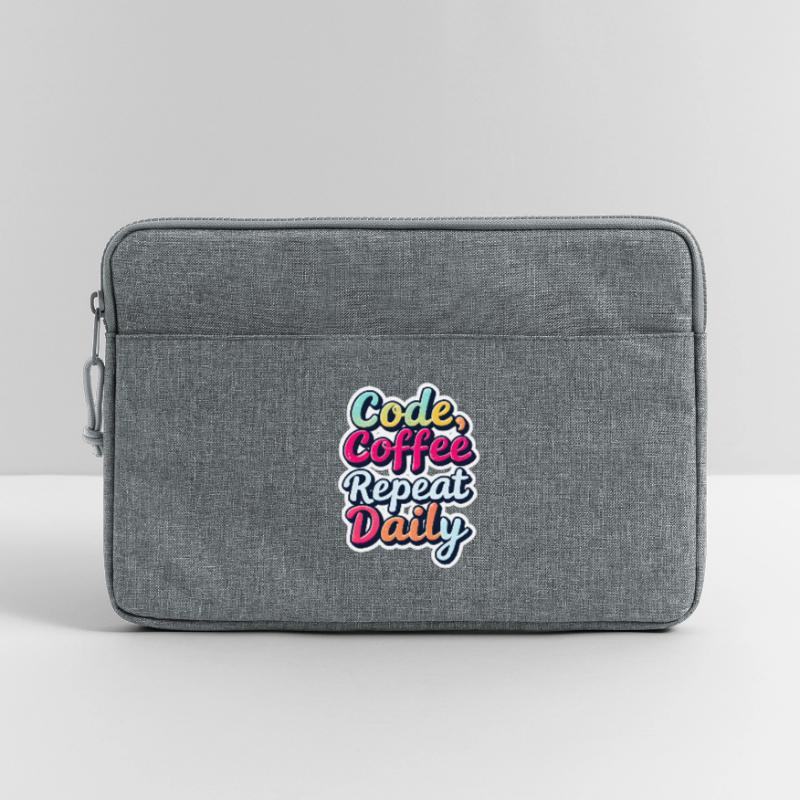 Code Schlaf Debug Wiederholungsprogramm Shirt Laptoptasche 13"