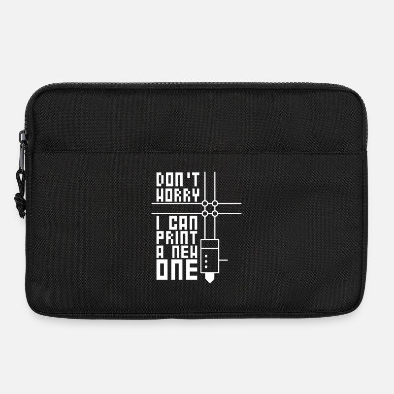 3D-Drucken 3D-Filament-3D-Drucker - Laptoptasche 13" - Schwarz