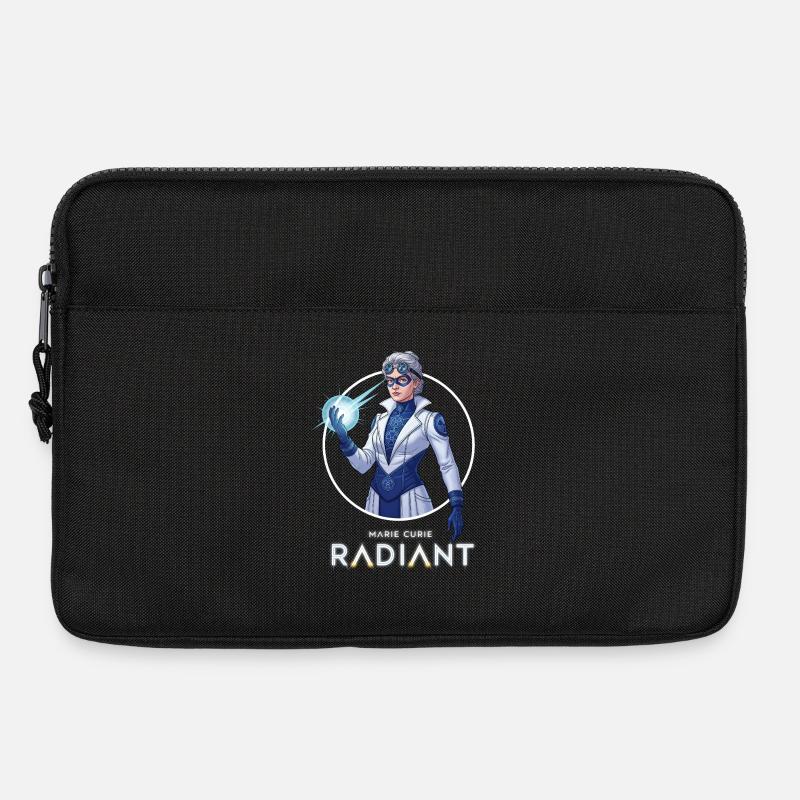 Futuristic Radiant Scientist - Laptop bag 13" - black
