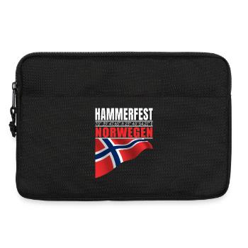 Hammerfest - Laptop bag 13" - black - Front