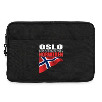 Oslo - Sacoche pour ordinateur portable 13 pouces - noir - Devant