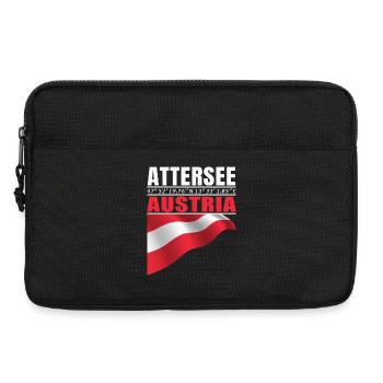 Lac Attersee - Sacoche pour ordinateur portable 13 pouces - noir - Devant