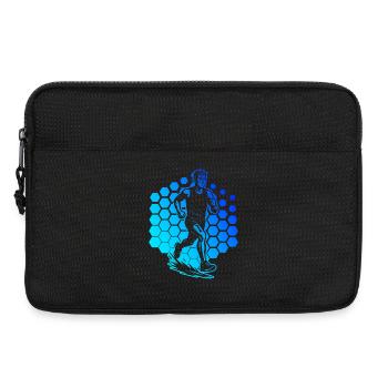 Motif courant pour de véritables amoureux - Sacoche pour ordinateur portable 13 pouces - noir - Devant