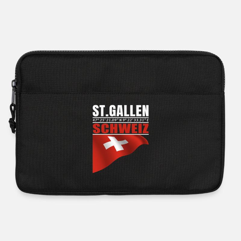 St. Gallen - Laptoptasche 13" - Schwarz