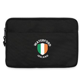 Drapeau irlandais de Waterford - Sacoche pour ordinateur portable 13 pouces - noir - Devant