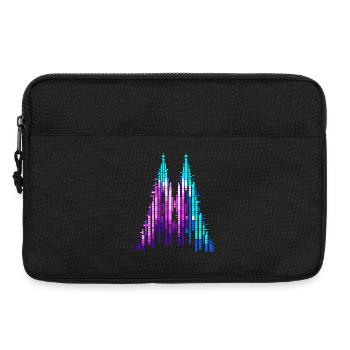 Confetti in the heart of Cologne Carnival Carnival - Laptop bag 13" - black - Front