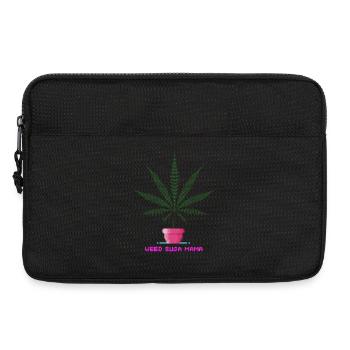 Weed Suga Mama - Laptop bag 13" - black - Front