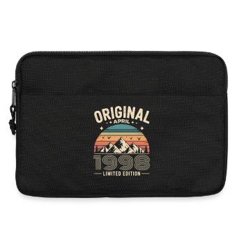 février 1998 – Légende des sommets et montagnes - Sacoche pour ordinateur portable 13 pouces - noir - Devant
