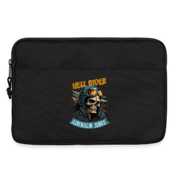 Hell Rider - Accro à l’adrénaline - Sacoche pour ordinateur portable 13 pouces - noir - Devant