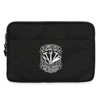 Tool King – Vintage Artisan - Laptop bag 13" - black - Front