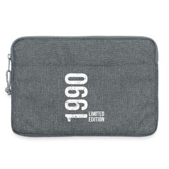 36e anniversaire Homme Femme 36 ans 1990 Anniversaire - Sacoche pour ordinateur portable 13 pouces - gris chiné - Devant