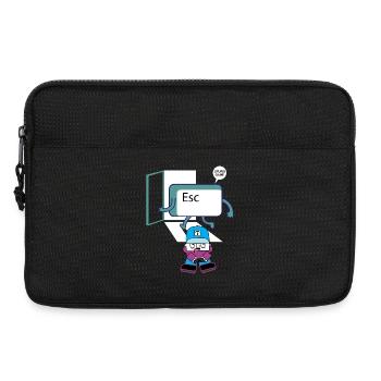 Escape Key Hero Retro Gamer Keycap - Sacoche pour ordinateur portable 13 pouces - noir - Devant
