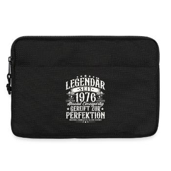 Legendary Since 1976 Vintage Birthday Gift - Laptop bag 13" - black - Front