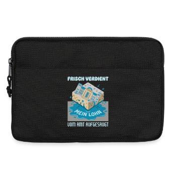 Fraîchement mérité d’être absorbé par le bureau - Sacoche pour ordinateur portable 13 pouces - noir - Devant