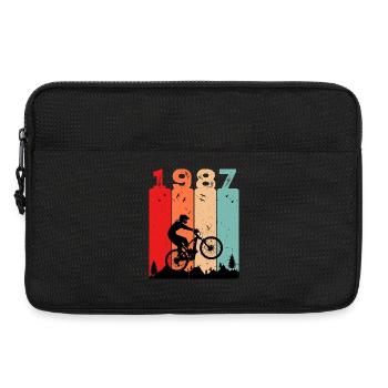 1987 39. Geburtstag - Laptoptasche 13" - Schwarz - Vorne