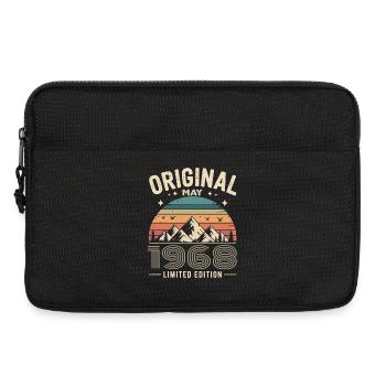 mai 1968 – Légende des sommets et montagnes - Sacoche pour ordinateur portable 13 pouces - noir - Devant