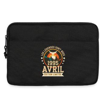 Légende Née Avril 1995 Édition Limitée - Sacoche pour ordinateur portable 13 pouces - noir - Devant