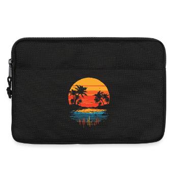 Strand Retro - Laptoptasche 13" - Schwarz - Vorne