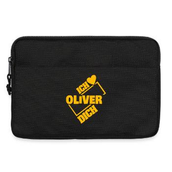 Dear Oliver, - Laptop bag 13" - black - Front