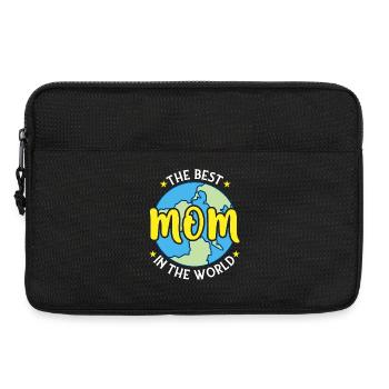 Best Mom in the World - Mothers Day - Laptop bag 13" - black - Front