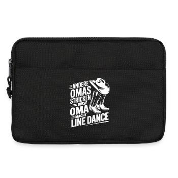 Coole Oma Tanz - Laptoptasche 13" - Schwarz - Vorne