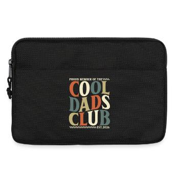 Cool Dads Club - Dad 2026 Father's Day Gift - Laptop bag 13" - black - Front
